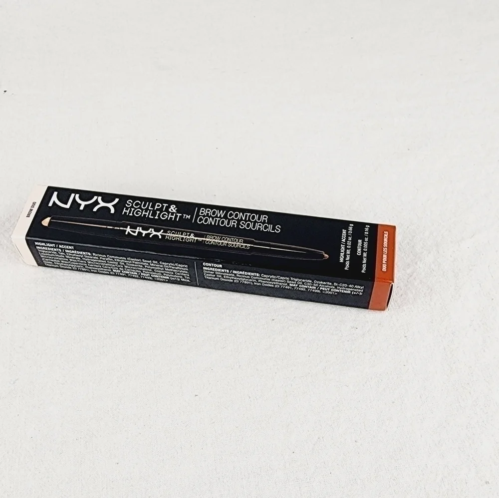 NYX  duo sculpt & Highlight brow Contour pen 04